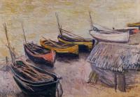 Monet, Claude Oscar - Boats on the Beach